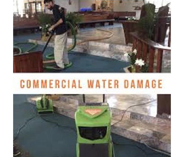 Commercial Water Damage Clean-Up: Act fast